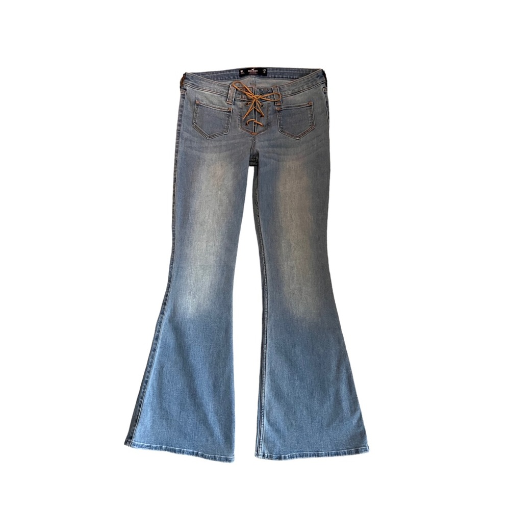 new Hollister Y2K flare jeans!!